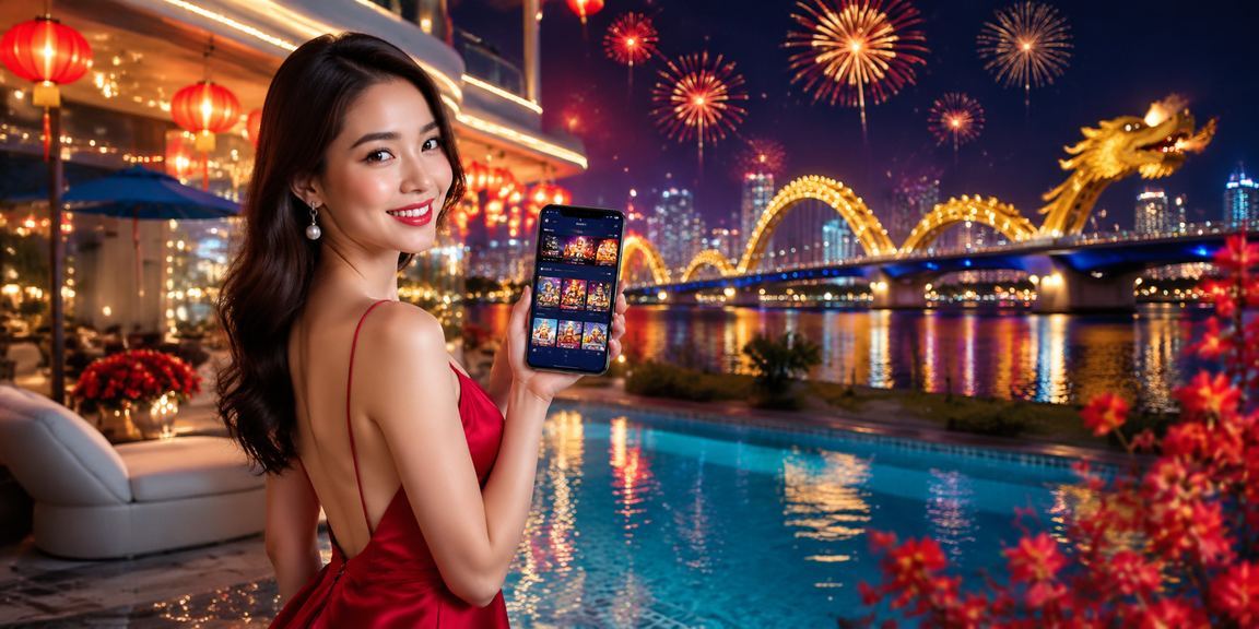 Ứng dụng casino tại lễ hội Tết Đà Nẵng với không khí sôi động rực rỡ